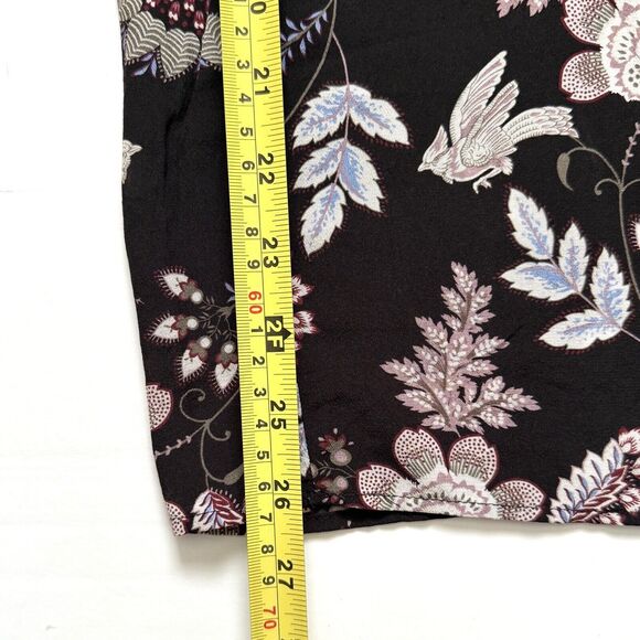 MARELLA Women’s Floral Print Silk Pants Trousers Wide Leg Italian Brand - Picture 12 of 15